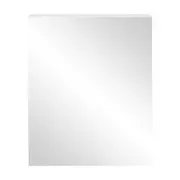 ARMÁRIO COM ESPELHO 1 PORTA 58 CM X 72 CM HIDRIX - BRANCO/PRATA - Foto 1