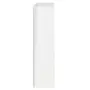 ARMÁRIO COM ESPELHO 1 PORTA 58 CM X 72 CM HIDRIX - BRANCO/PRATA - Foto 4