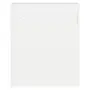 ARMÁRIO COM ESPELHO 1 PORTA 58 CM X 72 CM HIDRIX - BRANCO/PRATA - Foto 5