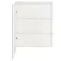 ARMÁRIO COM ESPELHO 1 PORTA 58 CM X 72 CM HIDRIX - BRANCO/PRATA - Foto 6