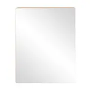 ARMÁRIO COM ESPELHO 1 PORTA 58 CM X 72 CM HIDRIX - FREIJÓ/PRATA - Foto 1