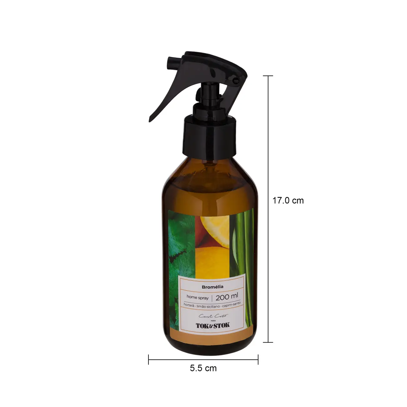 HOME SPRAY HORTELÃ, CAPIM SANTO E LIMÃO SICILIANO 200 ML BROMÉLIA - BEGE/MULTICOR - Foto 7