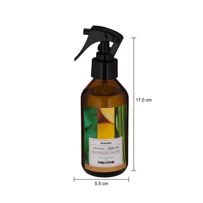 HOME SPRAY HORTELÃ, CAPIM SANTO E LIMÃO SICILIANO 200 ML BROMÉLIA - BEGE/MULTICOR - Foto 7