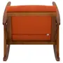 POLTRONA DE BALANÇO WIN - NOZES/TERRACOTA - Foto 7