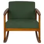 POLTRONA DE BALANÇO WIN - NOZES/ENGLISH GREEN - Foto 2