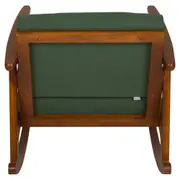 POLTRONA DE BALANÇO WIN - NOZES/ENGLISH GREEN - Foto 7
