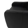 POLTRONA RECLINÁVEL ELÉTRICA BIVOLT GRISSOM - COURO PRETO - Foto 12