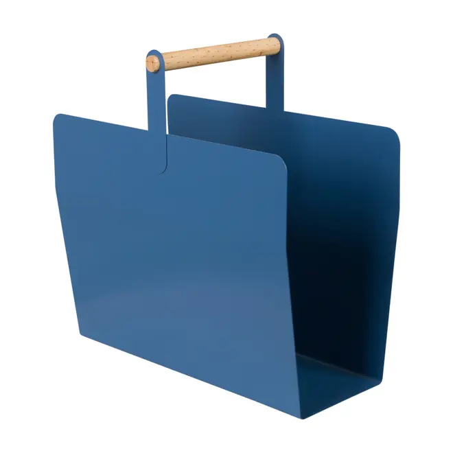 PORTA-REVISTAS FOLDING - ZIMBRO/PINUS NATURAL - Foto 1