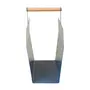 PORTA-REVISTAS FOLDING - ZIMBRO/PINUS NATURAL - Foto 3