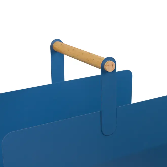 PORTA-REVISTAS FOLDING - ZIMBRO/PINUS NATURAL - Foto 4