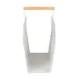 PORTA-REVISTAS FOLDING - BRANCO/PINUS NATURAL - Foto 3