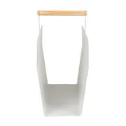 PORTA-REVISTAS FOLDING - BRANCO/PINUS NATURAL - Foto 3