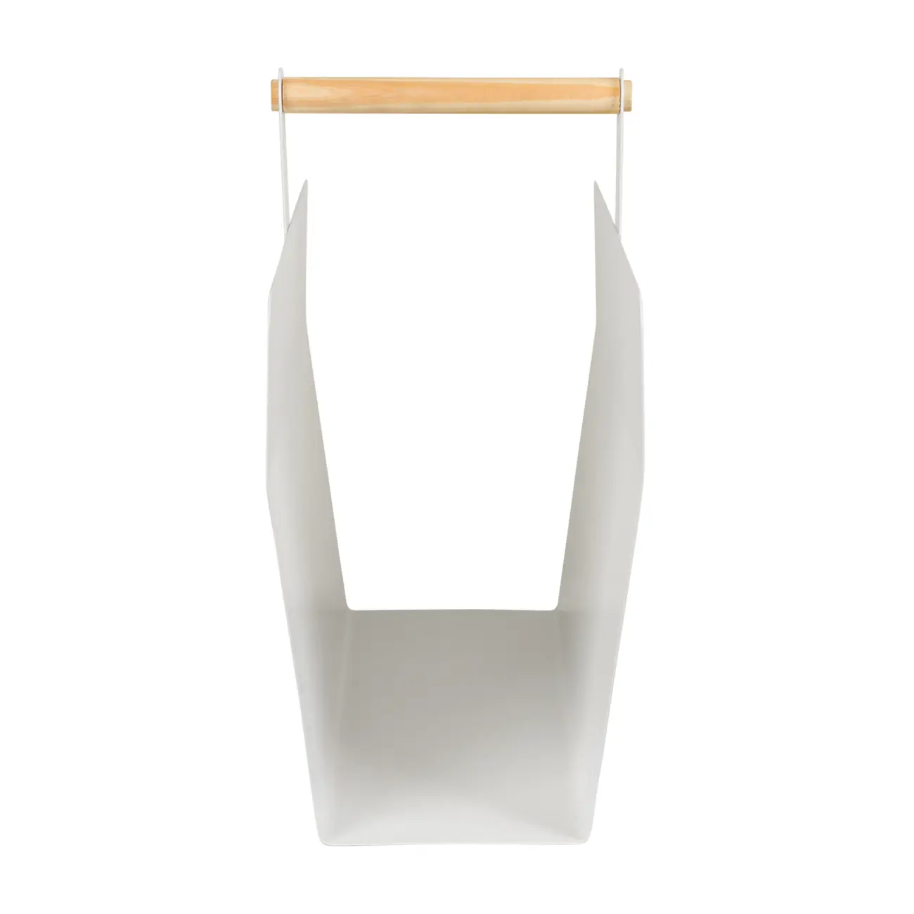 PORTA-REVISTAS FOLDING - BRANCO/PINUS NATURAL - Foto 3