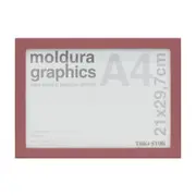 MOLDURA A4 21 CM X 29 CM GRAPHICS - RODONITA - Foto 1
