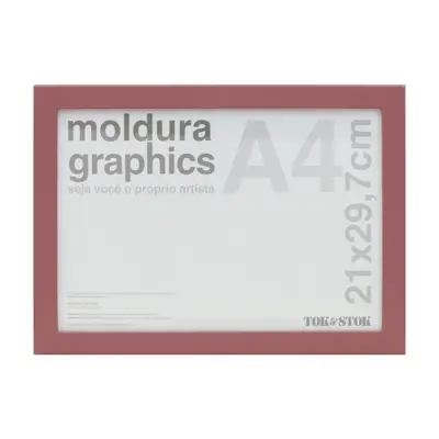 MOLDURA A4 21 CM X 29 CM GRAPHICS