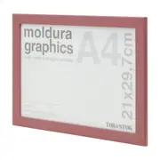 MOLDURA A4 21 CM X 29 CM GRAPHICS - RODONITA - Foto 2