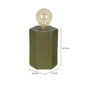 LUMINÁRIA DE MESA MODERN-HEX - MUSGO - Foto 5