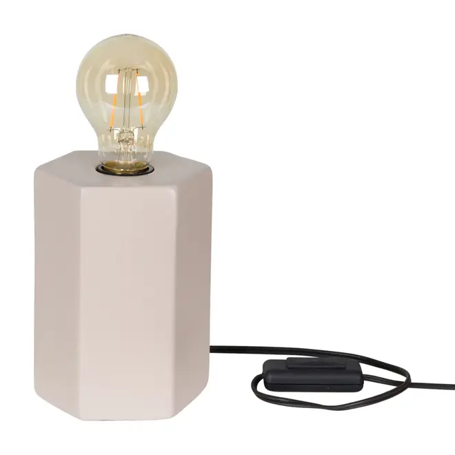 LUMINÁRIA DE MESA MODERN-HEX - CAMELO - Foto 1