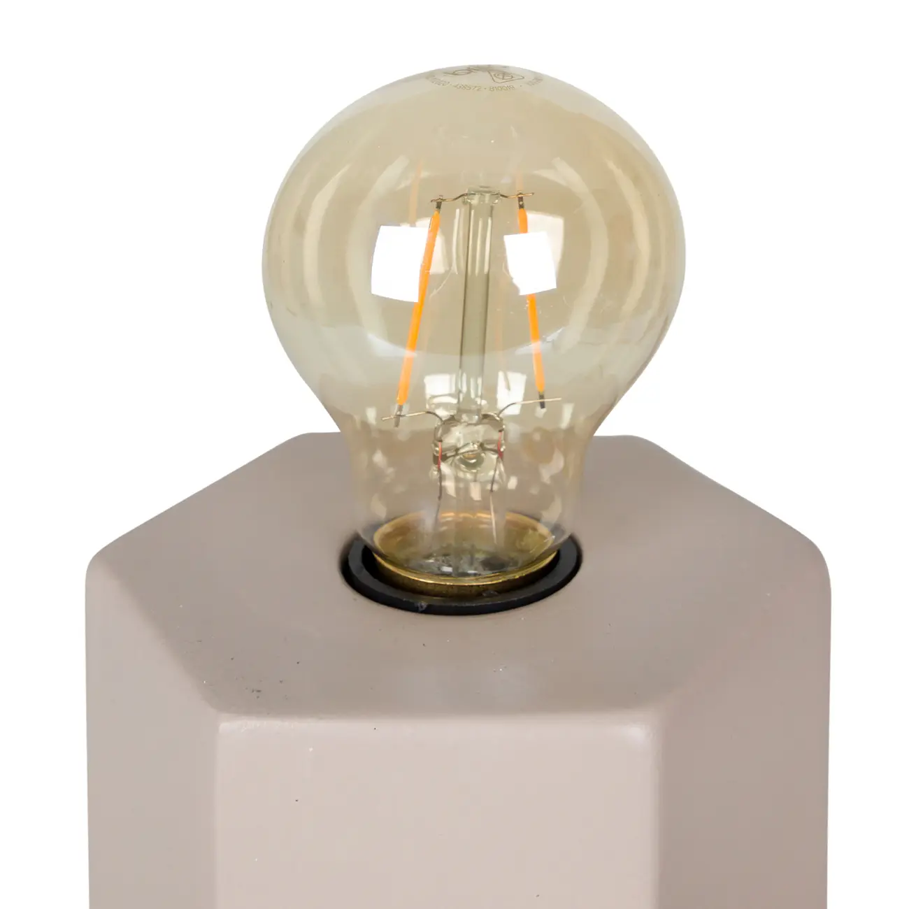 LUMINÁRIA DE MESA MODERN-HEX - CAMELO - Foto 3