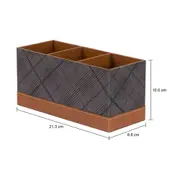 PORTA-CONTROLE REMOTO PLAID - WHISKY/ENGLISH GREEN - Foto 9