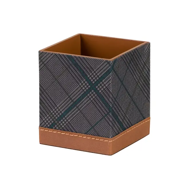 PORTA-LÁPIS PLAID - WHISKY/ENGLISH GREEN - Foto 2
