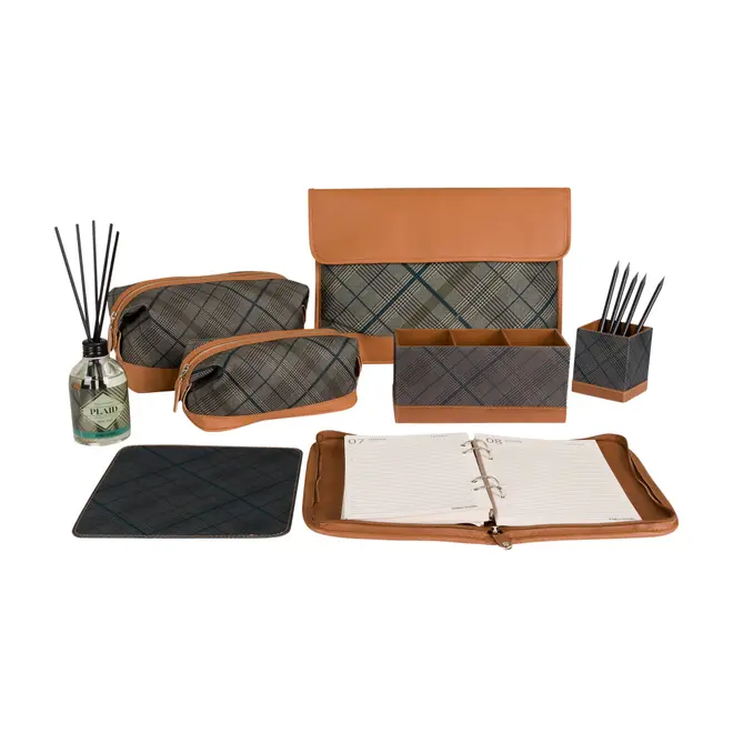 PORTA-LÁPIS PLAID - WHISKY/ENGLISH GREEN - Foto 7