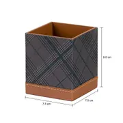 PORTA-LÁPIS PLAID - WHISKY/ENGLISH GREEN - Foto 8