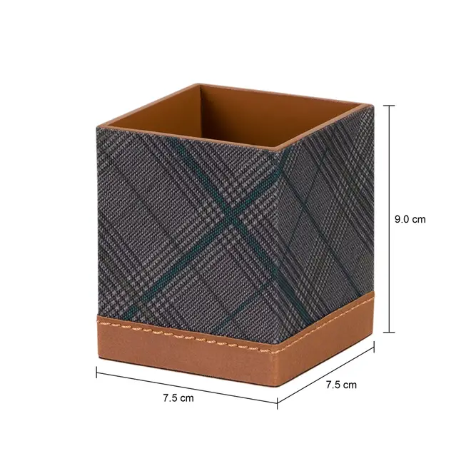 PORTA-LÁPIS PLAID - WHISKY/ENGLISH GREEN - Foto 8