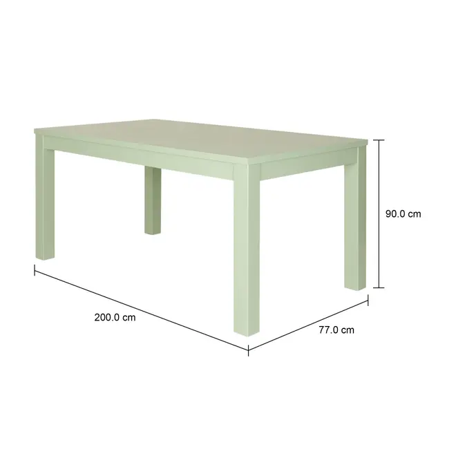 MESA DE JANTAR 1,60 M X 90 CM MASSY - SÁLVIA - Foto 5