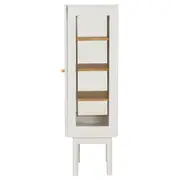 CRISTALEIRA 1 PORTA 43 CM X 1,30 M MÍNIMO - BRANCO/TAUARI - Foto 5