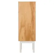 CRISTALEIRA 1 PORTA 43 CM X 1,30 M MÍNIMO - BRANCO/TAUARI - Foto 6