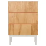 CRISTALEIRA 2 PORTAS/4 GAVETAS 86 CM X 1,30 M MÍNIMO - BRANCO/TAUARI - Foto 6
