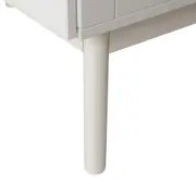 CRISTALEIRA 2 PORTAS/4 GAVETAS 86 CM X 1,30 M MÍNIMO - BRANCO/TAUARI - Foto 11