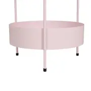 MESA LATERAL REDONDA 40 CM ZAKIM - QUARTZO ROSA - Foto 4