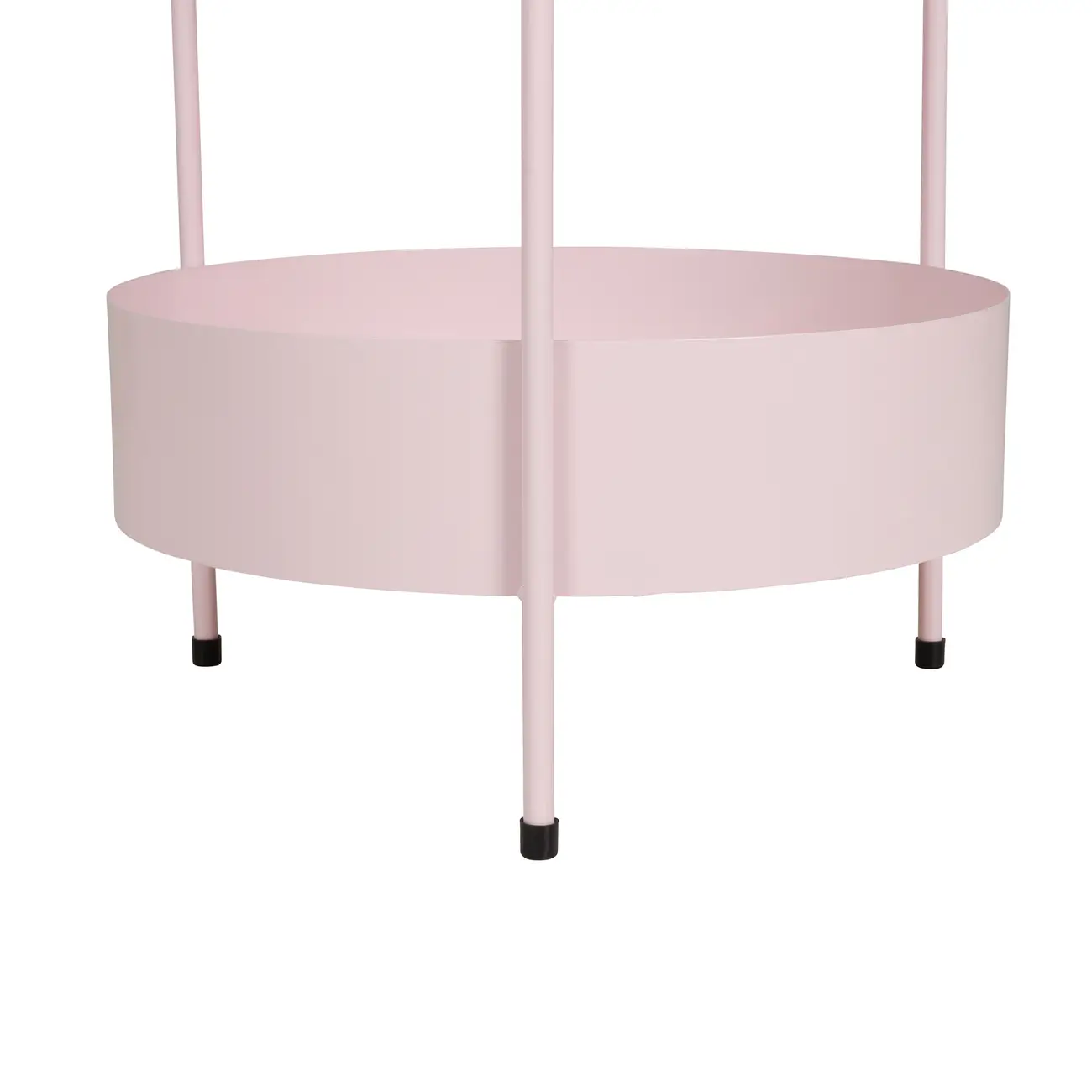 MESA LATERAL REDONDA 40 CM ZAKIM - QUARTZO ROSA - Foto 4