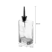 GALHETA PARA AZEITE 250 ML OPTIMA I - INCOLOR/INOX - Foto 5