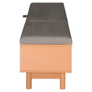BANCO 3 LUGARES/RACK MÍNIMO - TAUARI/PRETO - Foto 4