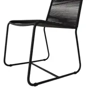 CADEIRA ESPAGUETE TRÓPICOS - PRETO/PRETO - Foto 6