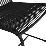 CADEIRA ESPAGUETE TRÓPICOS - PRETO/PRETO - Foto 7