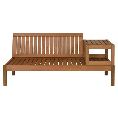 ESTRUTURA DE SOFÁ 2 LUGARES COM MESA LATERAL REPOSICIONÁVEL DUO