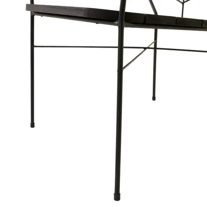 POLTRONA FOLIO - PRETO/PRETO - Foto 7