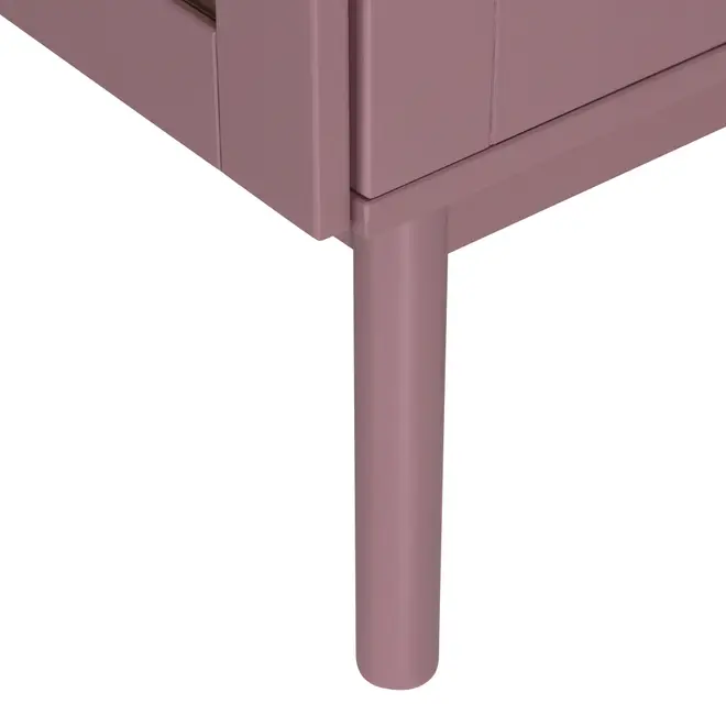 CRISTALEIRA 2 PORTAS/4 GAVETAS 86 CM X 1,30 M MÍNIMO - RUBY MOCHA/TAUARI - Foto 6