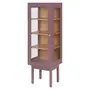 CRISTALEIRA 1 PORTA 43 CM X 1,30 M MÍNIMO - RUBY MOCHA/TAUARI - Foto 2