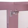 CRISTALEIRA 1 PORTA 43 CM X 1,30 M MÍNIMO - RUBY MOCHA/TAUARI - Foto 7