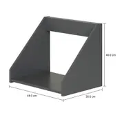 MÓDULO ESTANTE 48 CM X 40 CM MÍNIMO - KONKRET - Foto 4