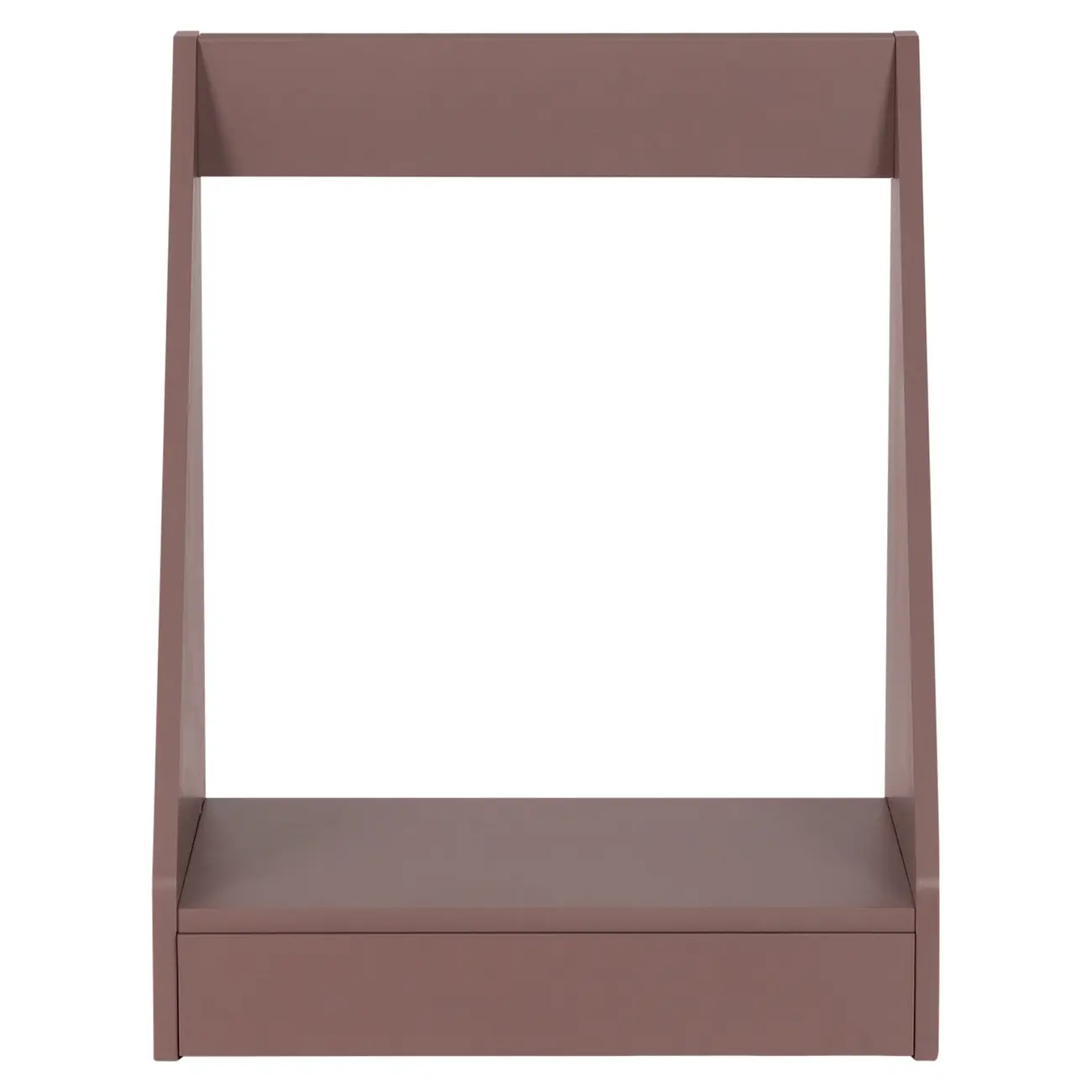 MÓDULO ESTANTE 1 GAVETA 48 CM X 60 CM MÍNIMO - RUBY MOCHA - Foto 1