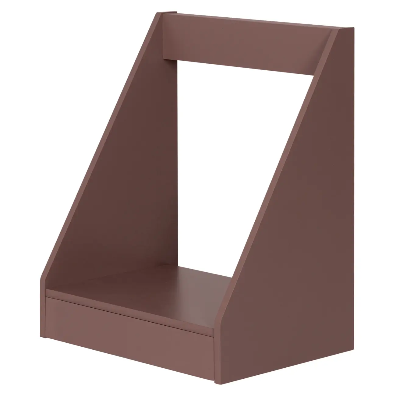 MÓDULO ESTANTE 1 GAVETA 48 CM X 60 CM MÍNIMO - RUBY MOCHA - Foto 2