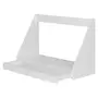 MÓDULO ESTANTE/ESCRIVANINHA 1 GAVETA 90 CM X 60 CM MÍNIMO - BRANCO - Foto 4