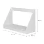 MÓDULO ESTANTE/ESCRIVANINHA 1 GAVETA 90 CM X 60 CM MÍNIMO - BRANCO - Foto 5