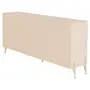 BUFFET 3 PORTAS 1,60 M X 42 CM LINHAS - AREIA/AREIA - Foto 2